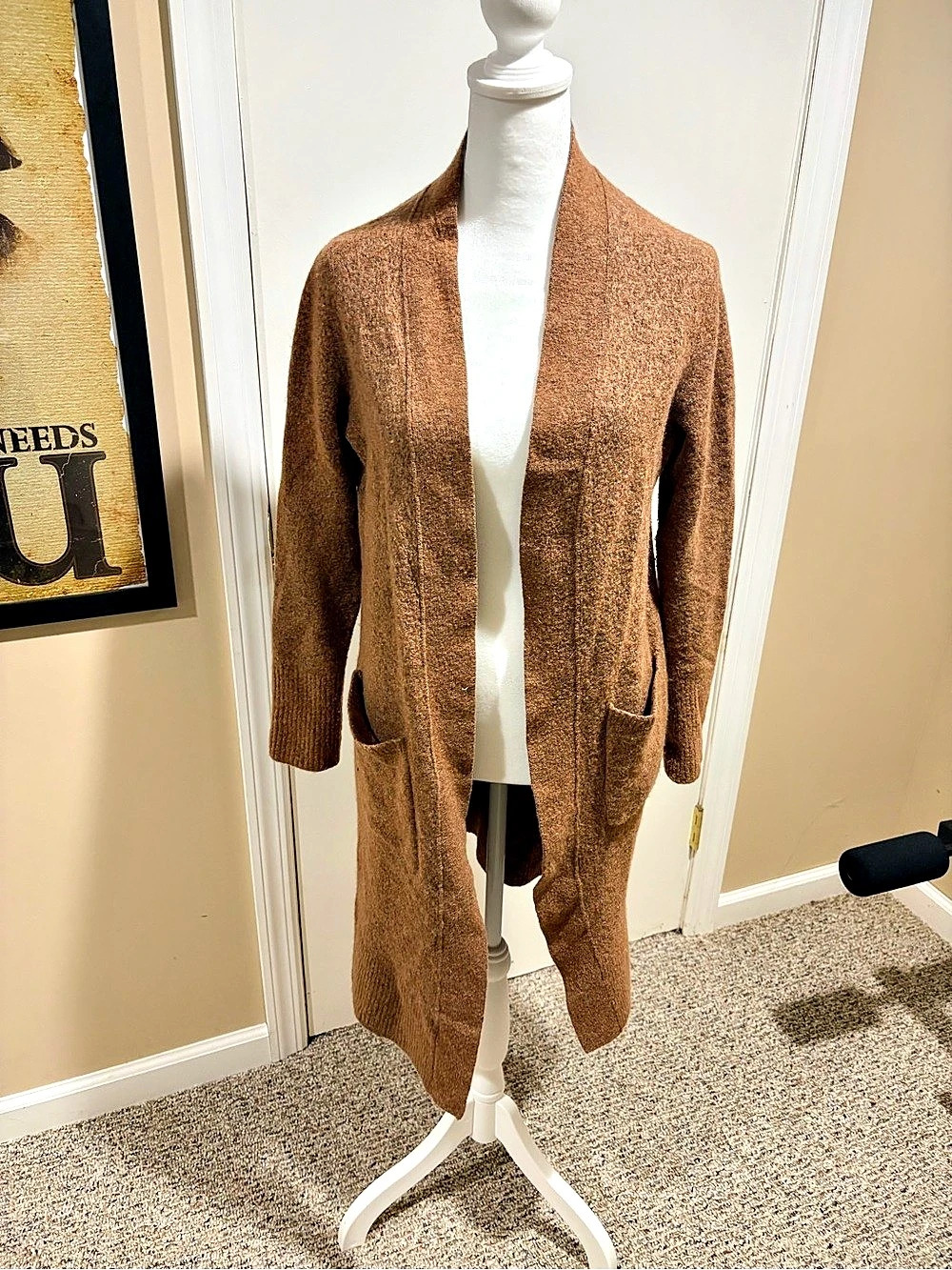 Banana Republic Brown Wool Cardigan